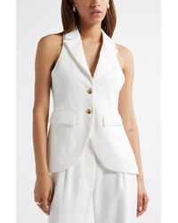 Open Edit - The Curator Notched Lapel Vest - Lyst