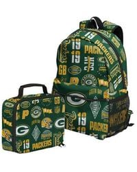 Outerstuff - Bay Packers Backpack And Lunchbox Set - Lyst