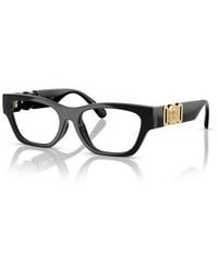 Versace - 48Mm Round Optical Glasses - Lyst