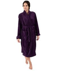 Leveret - Fleece Robe - Lyst