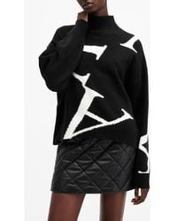 AllSaints - A Star Turtleneck Sweater - Lyst