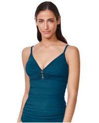 Gottex - Tutti Frutti Fashion V-Neck Beaded Tankini Top - Lyst