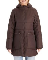 Modern Eternity Maternity - Modern Eternity 3-In-1 Hybrid Quilted Waterproof Maternity Puffer Coat - Lyst