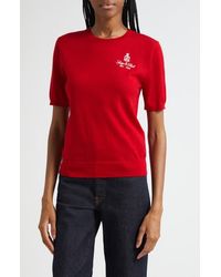 Sporty & Rich - Vendome Merino Wool Sweater - Lyst