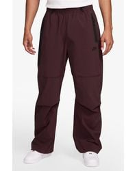 Nike - Dri-Fit Tech Wide Leg Woven Pants - Lyst