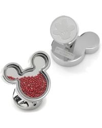 Cufflinks Inc. - X Disney Mickey Silhouette Floating Beads Cuff Links - Lyst