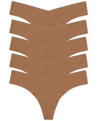 Commando - Classic Solid Thong 5-Pack - Lyst