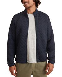 Marine Layer - Corbet Quilted Knit Jacket - Lyst