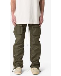 MNML - Side Snap Nylon Cargo Pants - Lyst