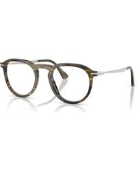 Persol - 51Mm Rectangle Optical Glasses - Lyst