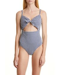 Gingham One Piece Swimsuits for Women - Up to 60% off | Lyst