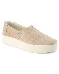 TOMS - Asher Platform Slip-On Sneaker - Lyst