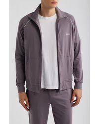 BOSS - Mix Match Zip Jacket - Lyst