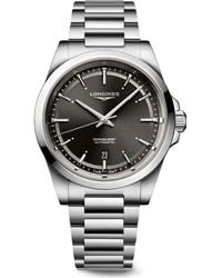 Longines - Conquest Bracelet Watch, 41Mm - Lyst