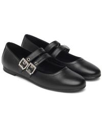 Nero Giardini - Double Strap Ballet Flat - Lyst