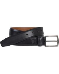 Johnston & Murphy - Ellsworth Leather Belt - Lyst