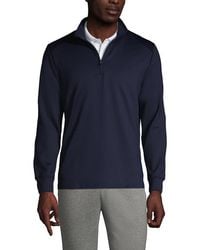 Lands' End - School Uniform Quarter Zip Pullover - Lyst