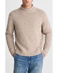 Madewell - Roll Neck Donegal Wool Blend Sweater - Lyst