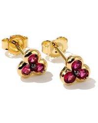Mark Henry - Trinity Stud Earrings - Lyst