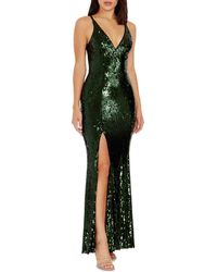 Dress the Population - Iris Sequin Gown - Lyst