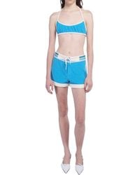 Anna Sui - Cabana Terry Shorts - Lyst