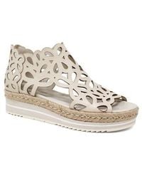 DJANGO & JULIETTE - Adely Back Zip Sandal - Lyst