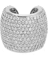 Ettika - Pavé Cubic Zirconia Statement Chunky Ear Cuff - Lyst