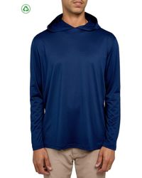 Con.struct - Regular Fit Melange Recycled Performance Hoodie - Lyst