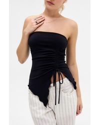 BDG - Rem Cinched Strapless Top - Lyst