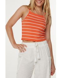 Roxy - Cool Sunsetz Rib Tank - Lyst