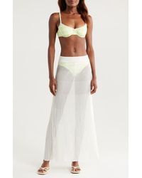 Solid & Striped - The Theresa Semisheer Cover-Up Maxi Skirt - Lyst