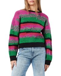 Noisy May - Melisa Striped Sweater - Lyst