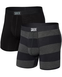 Saxx Underwear Co. - 2-pack Vibe Super Soft Slim Fit Boxer Briefs - Lyst