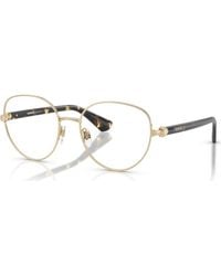 Burberry - 55Mm Phantos Optical Glasses - Lyst