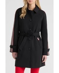 HUNTER - Sophia Sleeve Stripe Trench Coat - Lyst