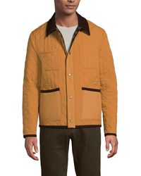 Lands' End - Reversible Insulated Barn Jacket - Lyst