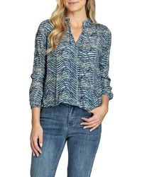 Apny - Printed Top - Lyst