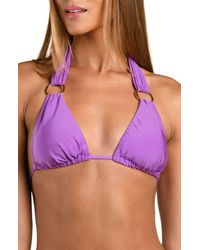 Sunshine 79 - Solids Triangle Bikini Top - Lyst