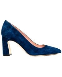 Ally Shoes - Bold Block Heel Pump - Lyst