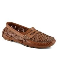 Spring Step - Crain Driving Penny Loafer - Lyst