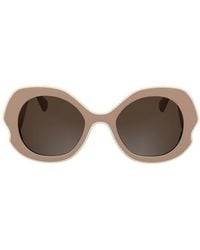 Longchamp - 52Mm Oval Sunglasses - Lyst