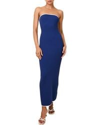 Solid & Striped - The Caroline Strapless Maxi Dress - Lyst