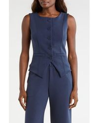 Mpg - Dreamweave Knit Button Front Vest - Lyst