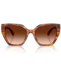 Swarovski - 56Mm Gradient Irregular Sunglasses - Lyst
