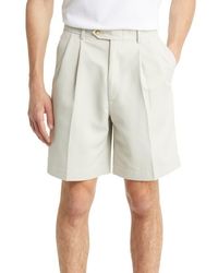 Berle - Microfiber Pleated Shorts - Lyst