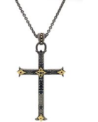 Armenta - Romero Crivellie Cross Pendant Necklace - Lyst