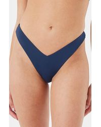 Roxy - Beach Classics V-Cut Bikini Bottoms - Lyst