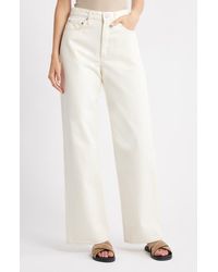 Rag & Bone - Shea High Waist Relaxed Straight Leg Jeans - Lyst