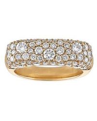 Eden Presley - Sparkle Pavé Diamond Stacking Ring - Lyst