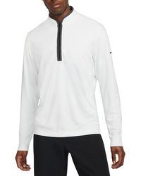 Nike Nike Dri-fit Victory Half Zip Golf Pullover - White